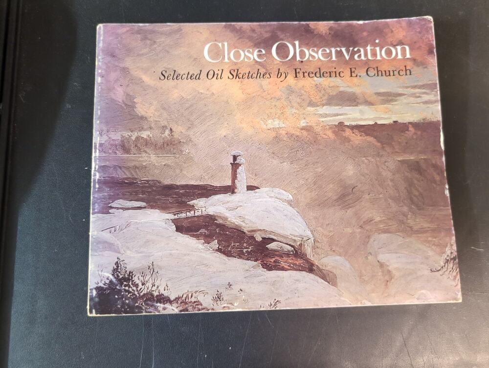 Close Observation : Selected Oil Sketches by Frederic E. Church TPB Vintage Book